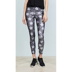 Terez Heathered Star Capri Leggings